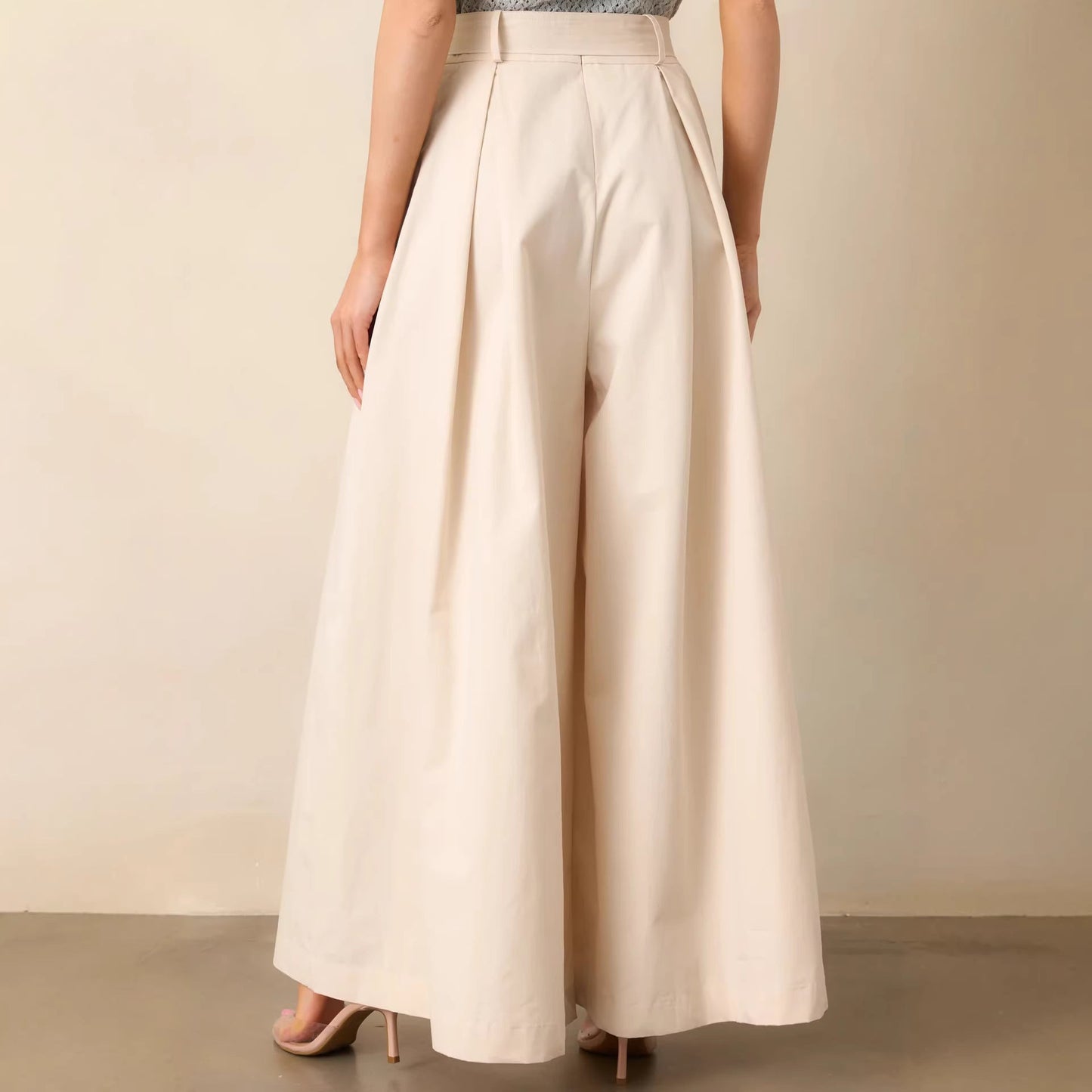 Apricot Straight Leg Pants